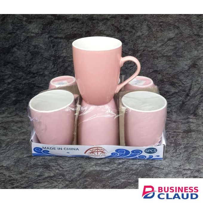 Ceramic pink mug