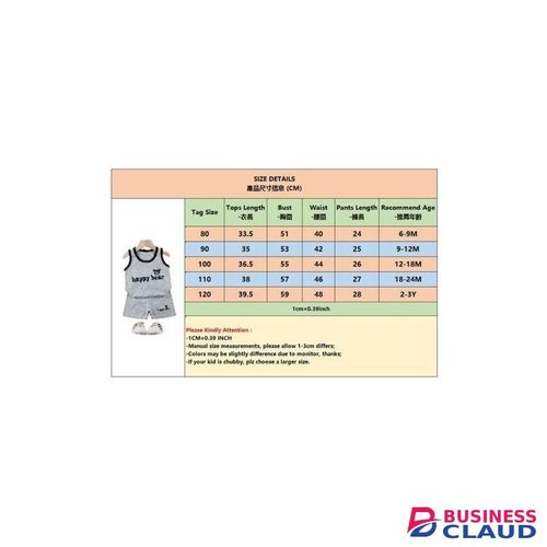 2Pcs 0-3 Years Baby Boys Clothes Summer Newborn Sets Caseul Vest Shorts Trousers Pants Tshirt Round Neck Outfits Grey Shorts