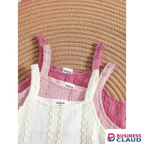 Catpapa Exclusive Perks for Loyal Customers!1-3Years Baby Girls Solid Color Tank Tops-white