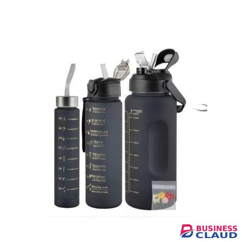 Motivation water bottle set
