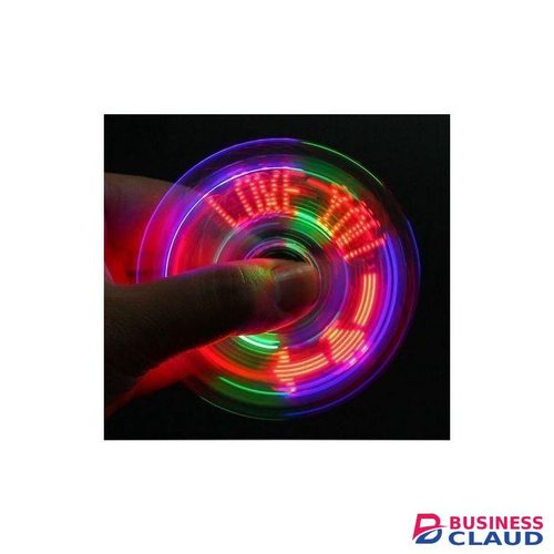 Fingertip LED Spinning Top Stress Relief Toy For Children