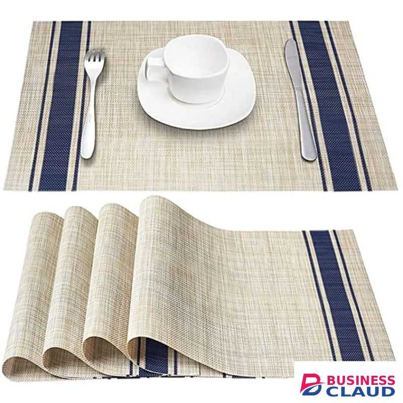 Quality 6pcs PVC Table mats