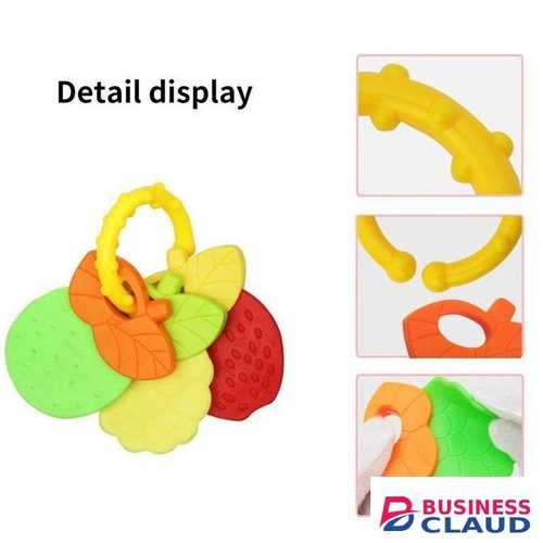 Digabi Silicone Baby Teether Toys - 3+ Months - Soft, Silicone, Multi-Textured, Easy Grip Baby Teething Toy - Natural Teething Relief for Babies