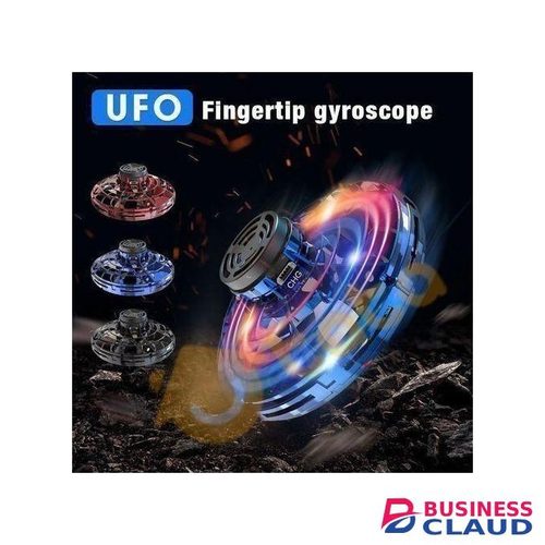 Toy Fingertip Sensing Flight Gyroscope Finger Pressure Reducer - Black