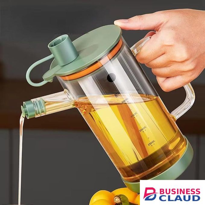 750ml leak proof oil jar-green