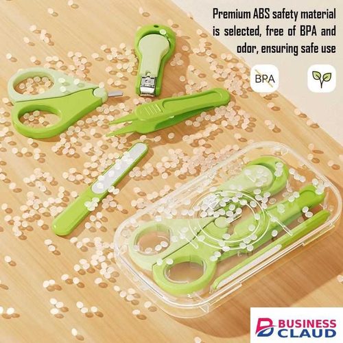 Safe 4-in-1 Baby Nail Care Kit for Newborns & Toddlers