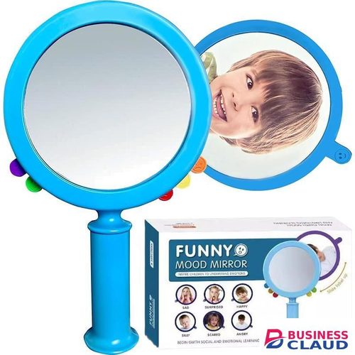 Kids Emotion Mirror - Social Emotional Learning Activities & Autism Toys for Toddlers - Sensory Toys for Kids with Autism - Autism Sensory Products for Calm Down Corner - Emotional Games for Kids
