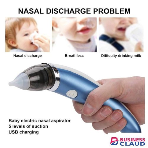 Kid Baby Nasal Aspirator Electric Nose Cleaner(Blue)