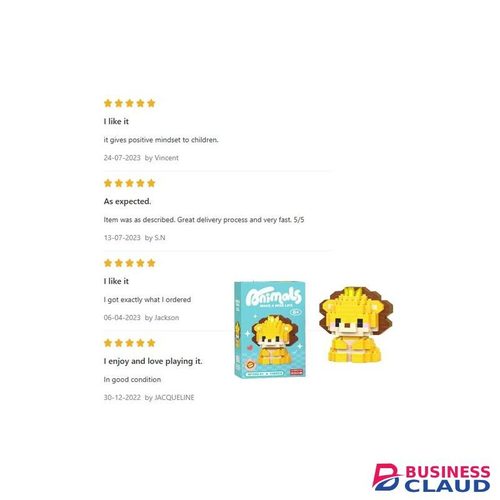 Lion doll mini building baby toy-6 years+