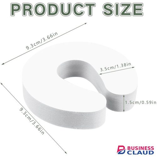 6 Pcs Door Finger Pinch Guard, Use Safety Door Guard Made Of Soft Foam