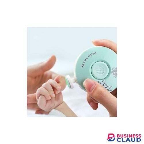 Green Baby Electric Nail Clipper, Easy to Cut, Suitable for Newborns