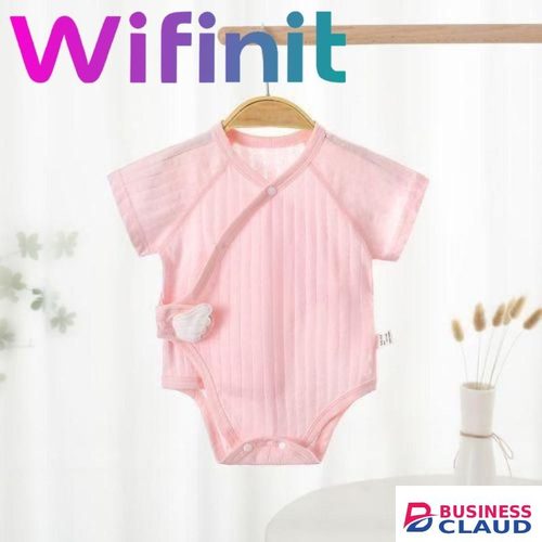 WIFINIT Baby Toddler Long Sleeve Pajamas Set Dark Pink Baby jumpsuit - girls 0-3