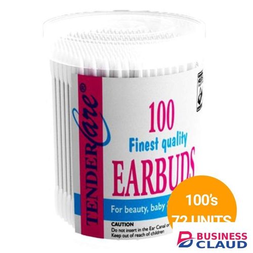 Tendercare Earbuds 100's Tin – Pack of 72