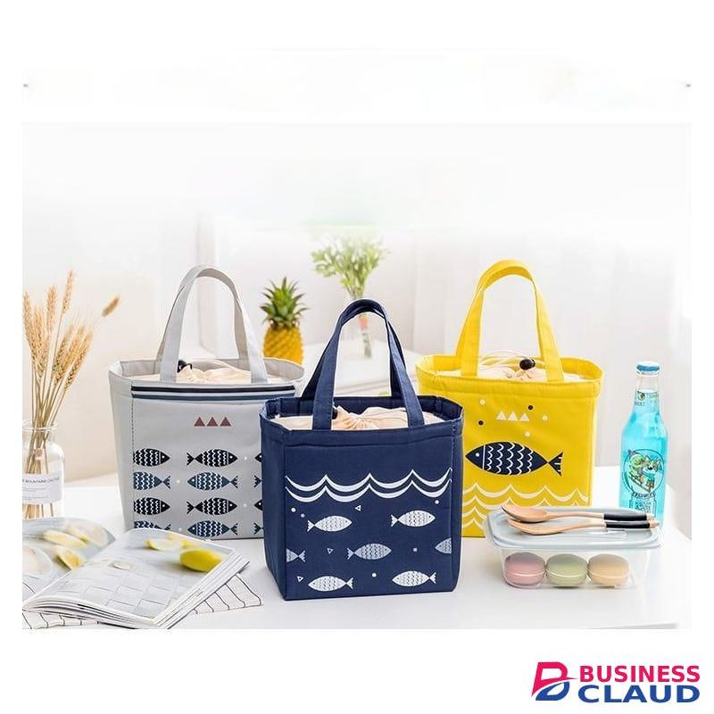*New In Quality Water proof Insulated Lunch with a tie loop*