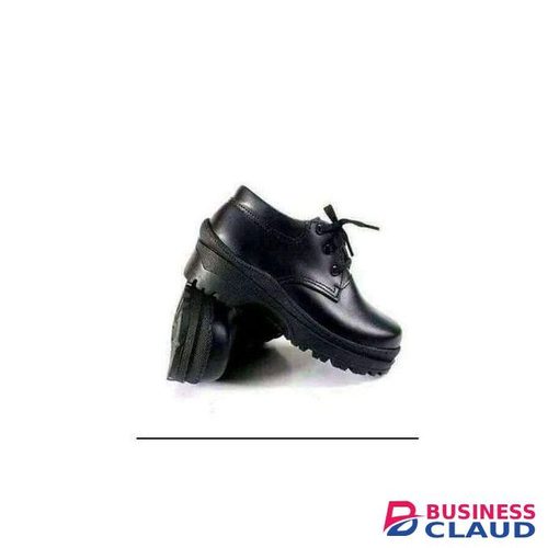 Toughees Bata Black Unisex Shoes - Black