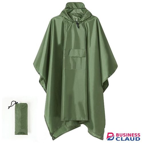 High quality unisex adult rain poncho with cap* Size: 108cm * 140cm when worn