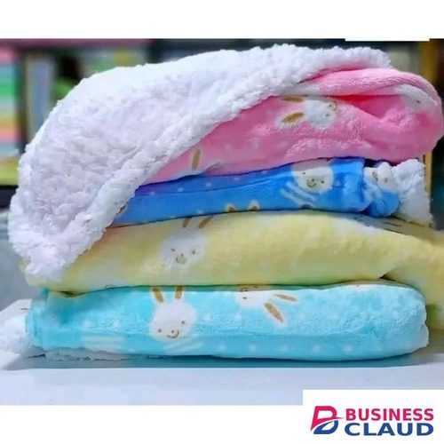 Soft Wool Layered Baby Shawl Baby Blanket