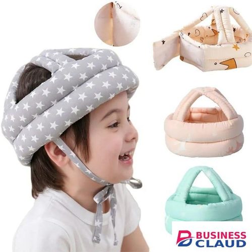 Cotton Infant Toddler Safety Helmet Head Protector FOR GIRLS