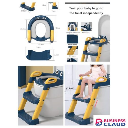 KIDS TRAINING TOILET SEAT TRAINER WITH PVC CUSHION/SOFT PAD