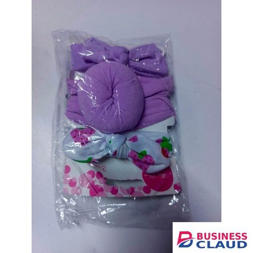 Baby Head Wrap Headband Big Bow Band 3pcs