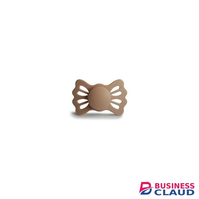 FRIGG Butterfly-Anatomical Silicone Pacifier-Cream