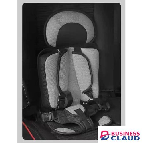 Etra large Adjustable Portable Car Seat for Children and Infants - Baby Car Seat, Baby Seat Belt - Gray