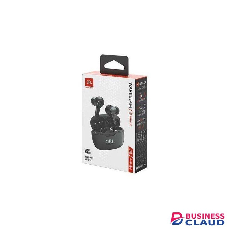 Jbl Wave Beam in-Ear Wireless Earbuds TWS with Mic,App for Customized Extra Bass Eq,32 Hours Battery