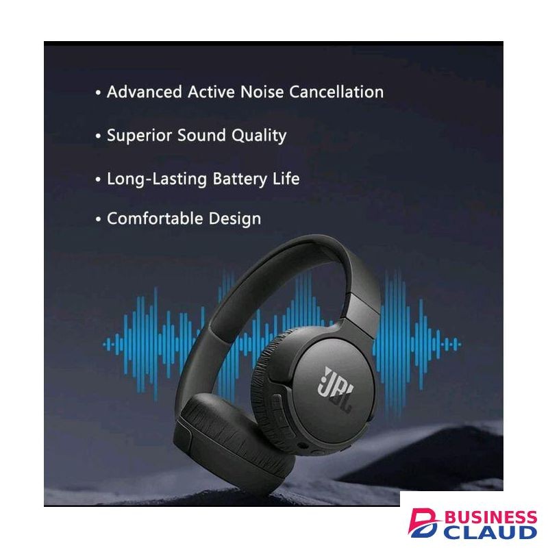 Jbl Wireless Music Wireless 510 BLUETOOTH On-Ear Noise Cancelling Black
