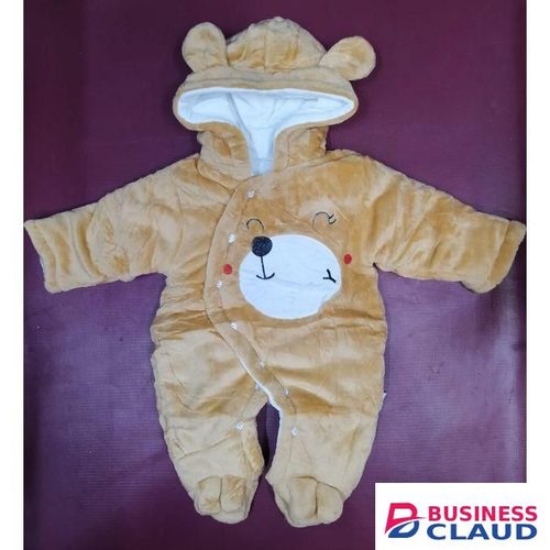 Rompers Heavy Romper Warm And Soft Brown (ASORTED CARTOON THEME AND DECORATION)