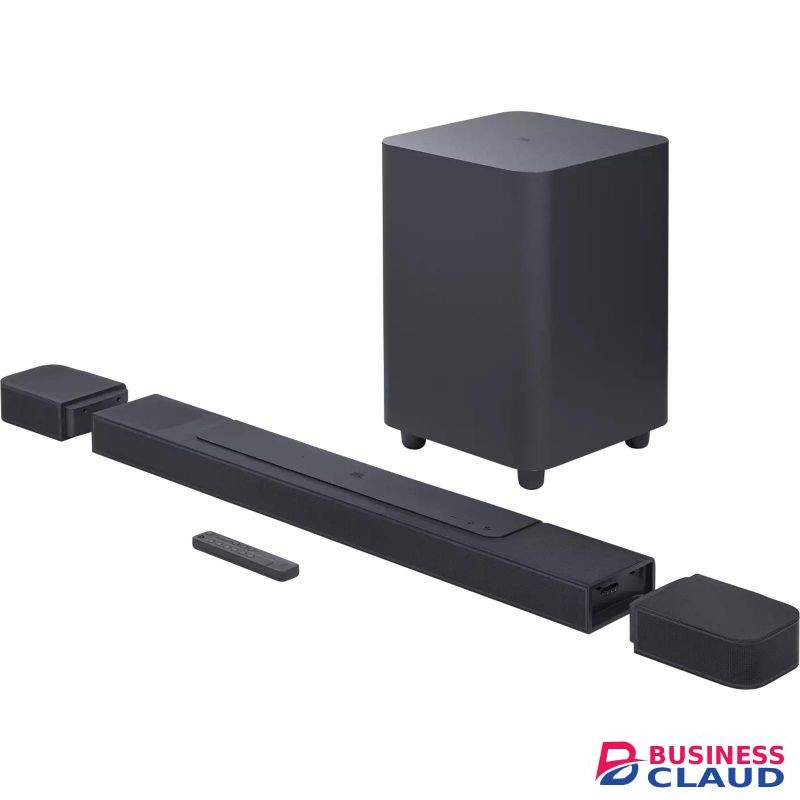 Jbl Bar 1000 7.1.4 Channel Soundbar with Detachable Wireless Surround Speakers and 10” Wireless Subwoofer - Black