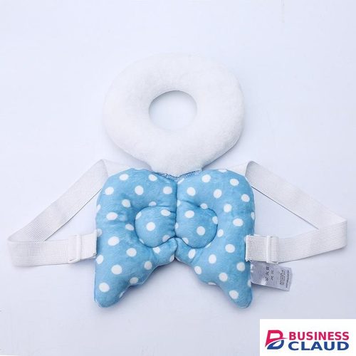 Baby Toddler Kids Head Cushion Protection Pillow Safety Pad For Crawling Walking Beige