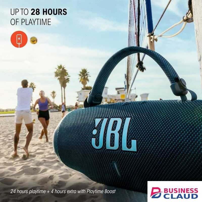 Jbl Charge 6 Original Portable Waterproof & Drop-Proof Bluetooth Speaker, Bold Pro Sound with AI Sound Boost, 28Hrs of Playtime - 1 Year warranty
