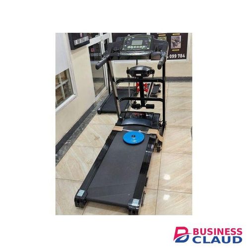 Treadmill comes with 2pcs neoprine dumbells 1kg each, massage belt and waist trainer