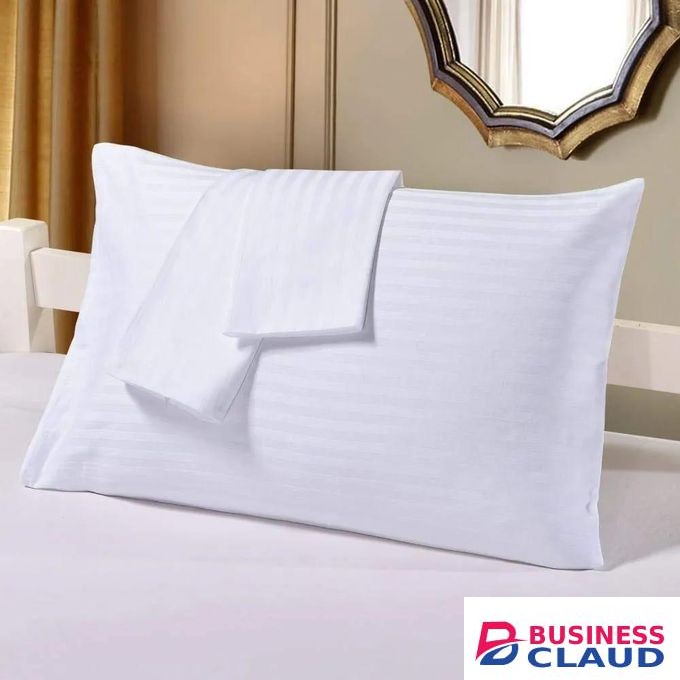 White pillow covers