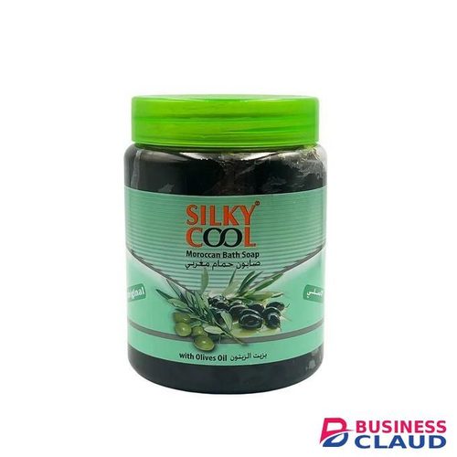Silky cool Moroccan Bath Soap Black Soap With Olives