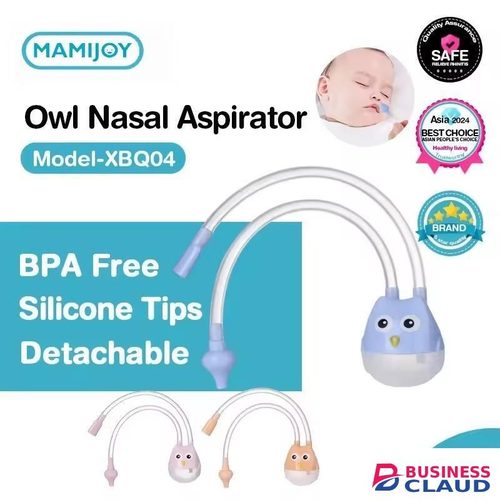 Baby Nasal Aspirator, Nose Cleaner Mucus Remover Nose Suction for Babies BPA Free Soft Silicone, Infants Snotsucker, Cold Relief, Snot Cleaner Manual Nasal Aspirator, Easy to Clean, Travel Friendly