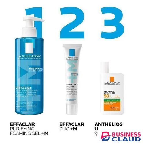 Laa Roche-Posay Effaclar Purifying Foaming Gel – Oil Control Face Wash for Oily, Sensitive & Acne-Prone Skin (400ml)