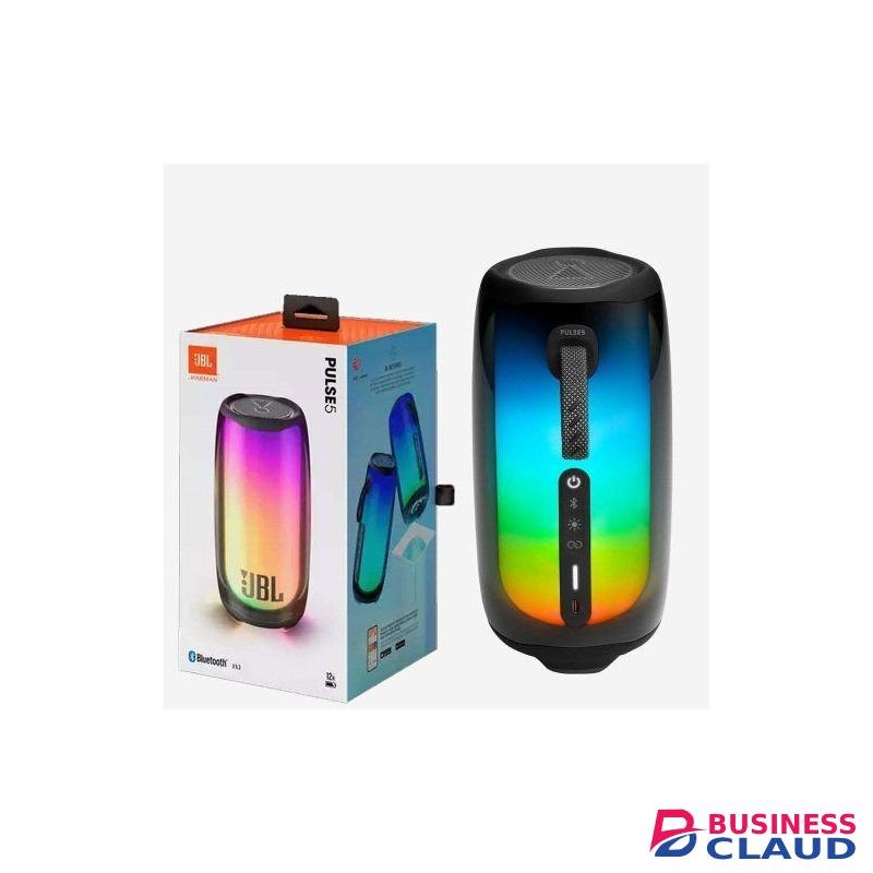 Jbl PULSE 5 PORTABLE BLUETOOTH SPEAKER, 12HOURS BATTERY LIFE, MONSTROUS BASS, BLUETOOTH 5.3, PAIR MULTIPLE DEVICES SIMULTANEOUSLY, CUSTOMIZABLE LIGHT EFFECTS, IP67 DUST & WATERPROOF