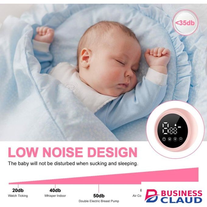 Electric USB Rechargable Breast Pump, Easy To Control Suction