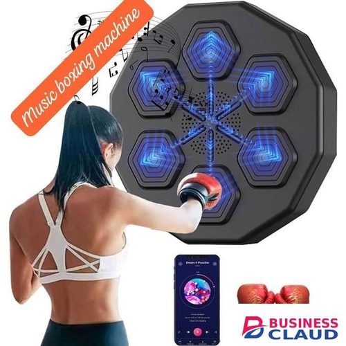 Intelligent Bluetooth music Boxing Fitness Trainer USB Charging for both Adults and kids with FREE gloves