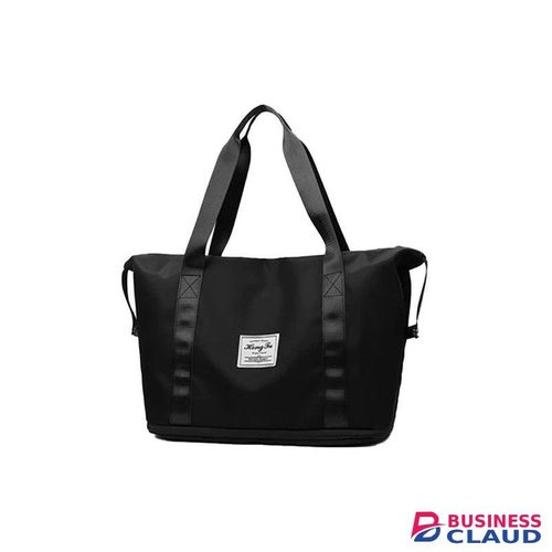 multipurpose expandable foldable fashion travel bag-black