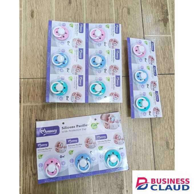 Mom Easy Silicone pacifier with protective cap BPA-FREE