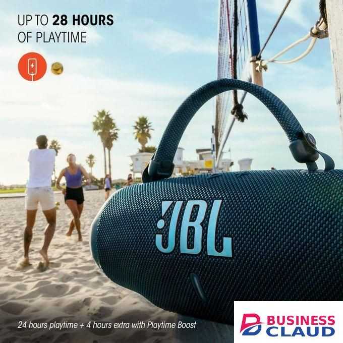 Jbl Charge 6 Original Wireless Portable Bluetooth Speaker, 28 Hours Of Playtime, IP68 Waterproof, Dustproof And Drop-Proof, Pro Sound With AI Sound Boost, Auracast Multi-Speaker Connection - Black