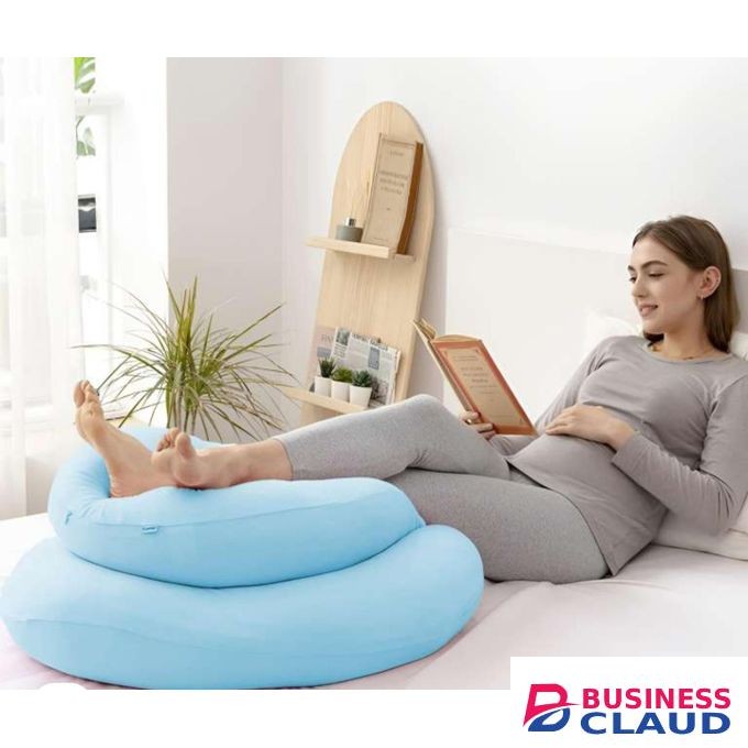 C shaped pregnancy pillow cotton