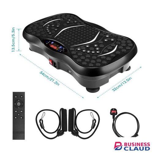 Vibration Plate Exercise Machine with Remote Control, Vibration Platform, Whole Body Workout Machine, Fitness Machine, Foots Massage, Pain Relief, for Weight Loss Shaping