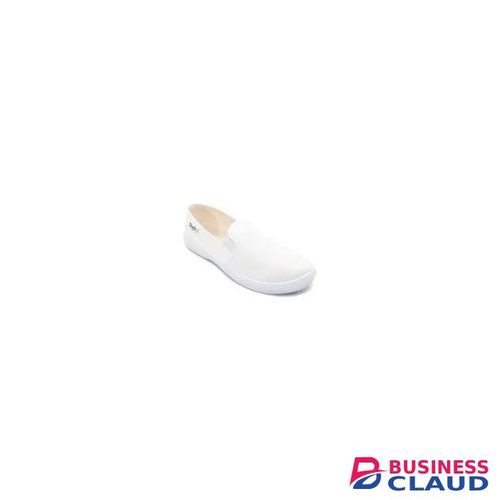 White No-Fade Women’s Rubber Shoes – Lightweight, Non-Slip Casual Sneakers For Walking, Work, And Everyday Wear