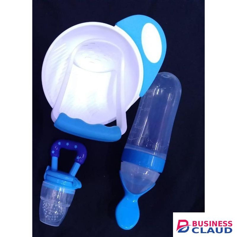3 kids pack weaning set masher , fruit pacifier, squeezer