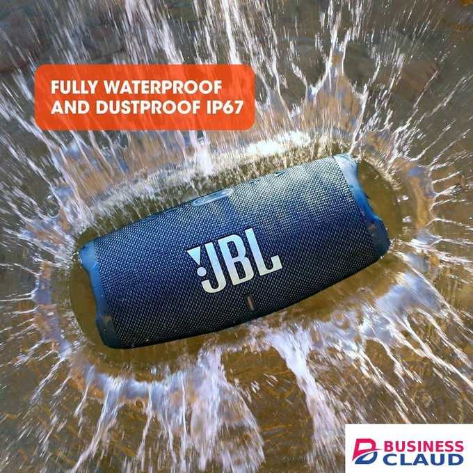 Jbl Charge 5 Original Portable Waterproof Bluetooth Speaker 40W - Grey ( 1 Year warranty)
