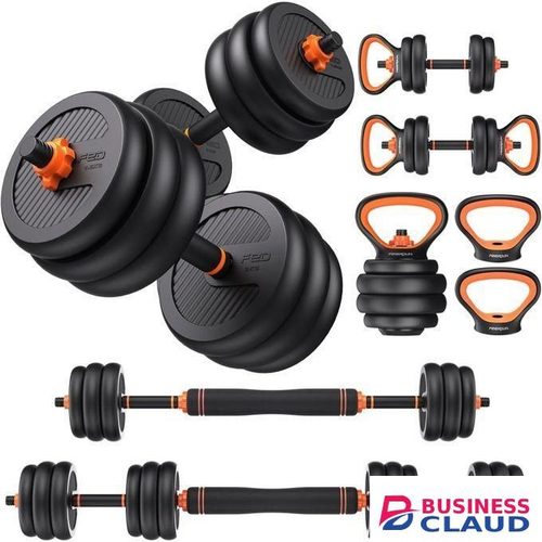 50kg Adjustable Dumbbells And Kettlebell Weights Barbell set for Home and commercial Gym 11500/=
