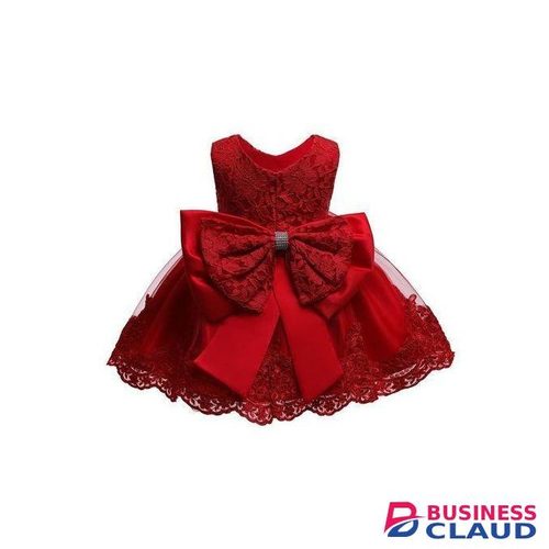 Wedding Birthday Baptism Princess Baby Dress